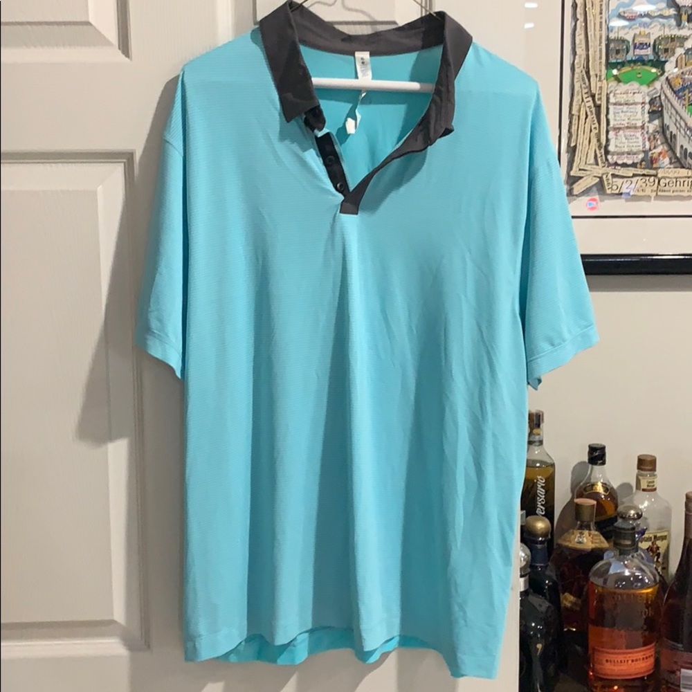 Lululemon mens polo shirt